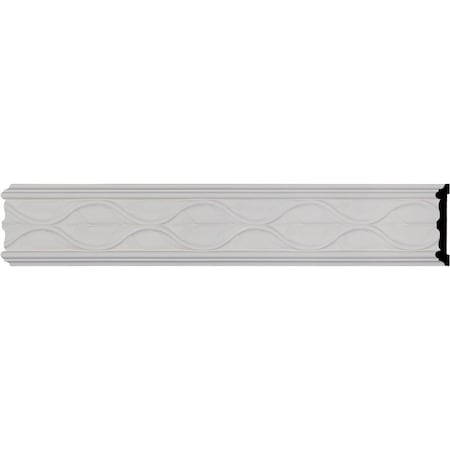 Ekena Millwork SAMPLE - 4 1/4"H x 3/4"P x 12"L Medway Chair Rail SAMPLE-CHA04X01ME